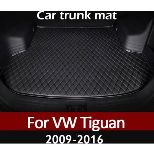 MIDOON Car trunk mat for Volkswagen Tiguan 2009 2010 2011 2012 2013 2014 -2016 cargo liner carpet interior accessories cover