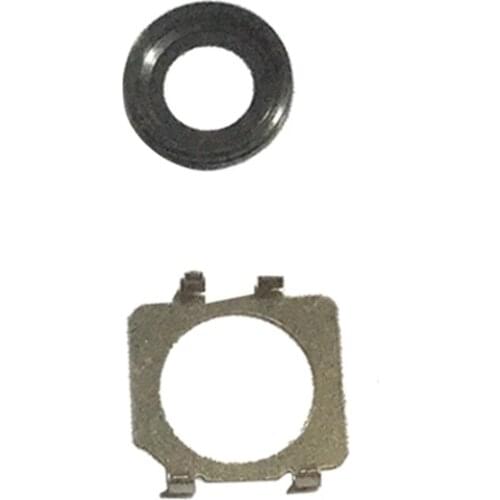 Camera Lens Cover Bracket For iPhone 7 4.7' Replacement Camera Lens Cover Glass + Bracket Mobile Phone Flex Cables