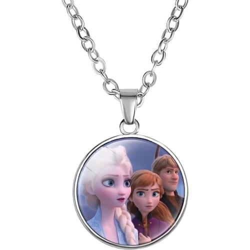 Disney Frozen 2 alloy necklace, girl birthday gift, girl birthday party decoration