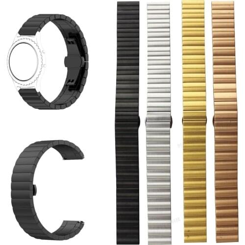 20mm Watchband For Xiaomi Huami Amazfit Bip S Lite GTS GTR 42mm Metal Steel watch Bracelet Strap Correa For Amazfit Bip Band
