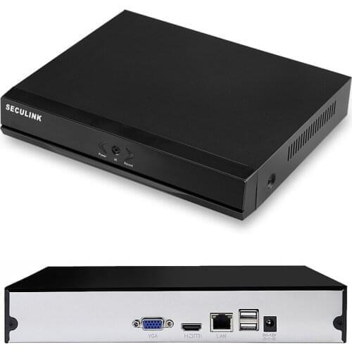 Seculink 10CH 16CH 4K NVR (1080p/3MP/4MP/5MP/8MP) Ultra HD ONVIF Network Video Recorder Cloud P2P Remote Control Mobile-App