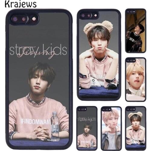 Krajews Han Jisung Stray Kids Printed TPU Phone Case For iPhone 5 6S 7 8 plus 11 12 Pro X XR XS Max Samsung Galaxy S7 S8 S9 S10