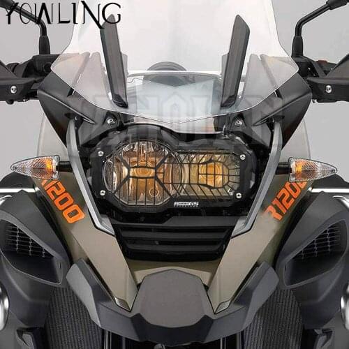 Motorcycle Headlight Protector Grille Guard Cover For BMW R1200GS R 1200 R1200 GS 1200 R1250GS Adventure Accessories Motor Parts