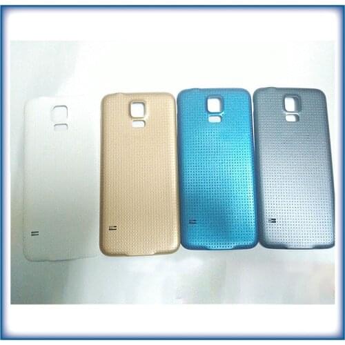 10pcs Back Case Cover for Samsung S5 i9600 G900F G900T G900V G900A S5 mini G800 G800F Chassis Back Housing Door Battery Cover