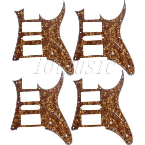 4Pcs Cinnamon Pearl HSH Guitar Pickguard For RG250 Style Replacement