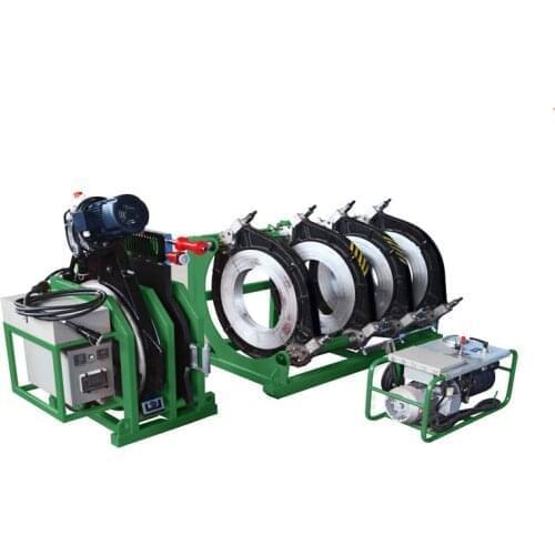 630 butt fusion welding of PE, PP, PPH & PVDF pipes & fittings