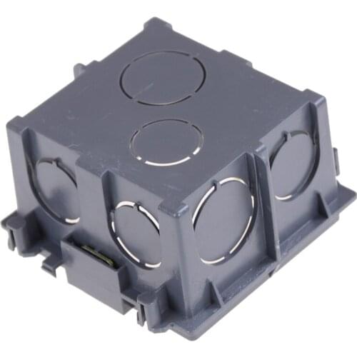 86-Type PVC Junction Box Wall Mount Cassette For Switch Socket Base