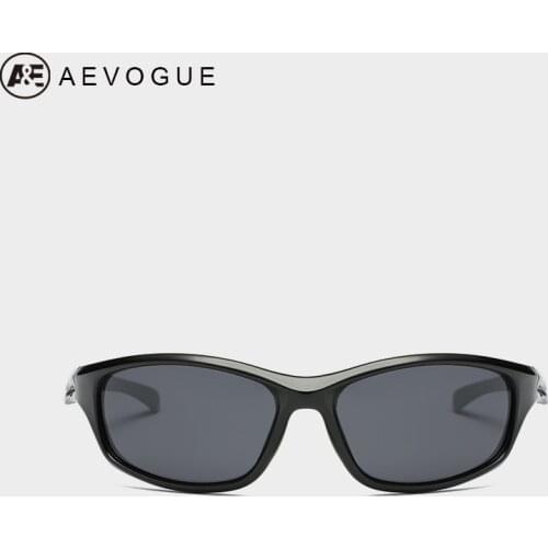 AEVOGUE Polarized Sunglasses Men Plastic Titanium Frame Brand Designer Goggle Sun Glasses UV400 AE0554