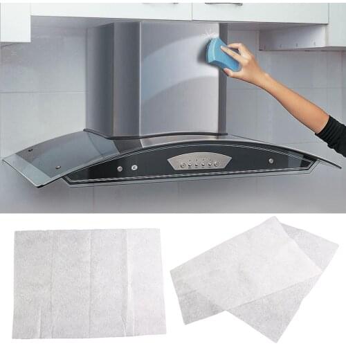 Clean Cooking Nonwoven Range Hood Grease Filter Kitchen Supplies Pollution Filter Mesh Range Hood Filter Paper
