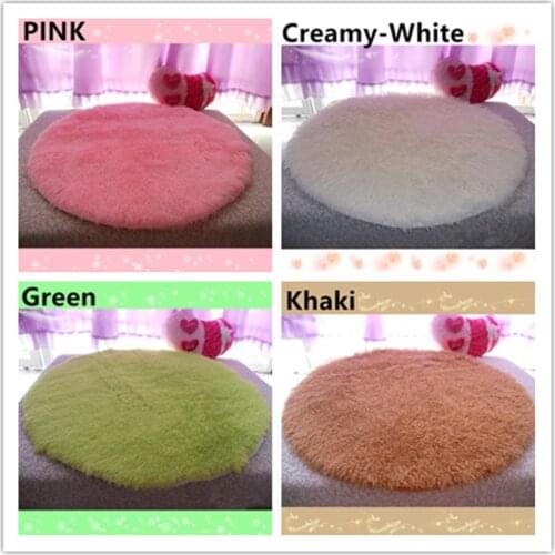 EVLIKCOCINA Round Rugs In The Bathroom