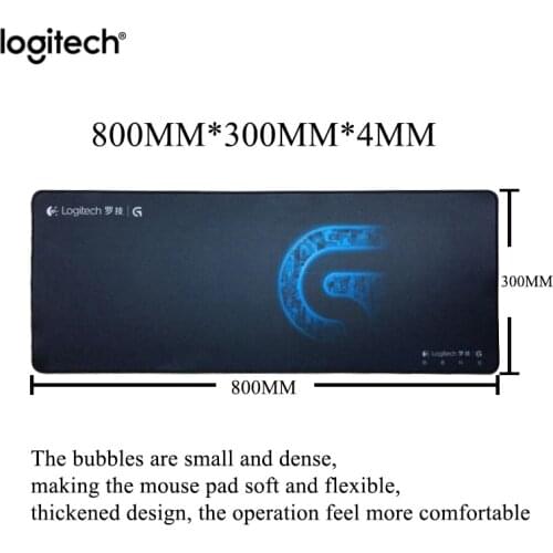 Logitech Game mouse pad tablecloth pad Anti-Slip Rubber Base Large Mice Mat Suitable for office games computer notebook