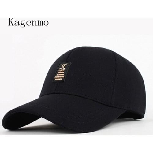 Kagenmo Fashion female leisure cap sun hat male cap lady cap man baseball cap spring cotton visor breathable sweat absorption