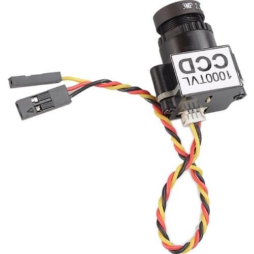1000TVL 1/3 CCD 110 Degree 2.8mm Lens Mini FPV Camera NTSC PAL Switchable For FPV Camera Drone