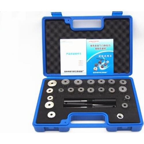 Motorcycle hard alloy valve seat reamer