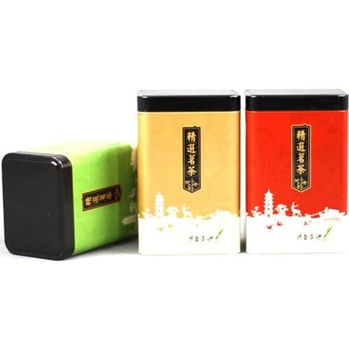 Xin Jia Yi Packaging Hinged Metal Bpx 250g Tea Metal Rectangular Eco-friendly 2018 Hot Large Size Gift Tin Lunch Box