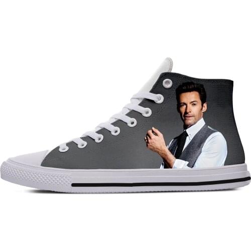 2019 hot fashion 3D Hugh Jackman High Sneakers for men/women high quality 3D printing handiness casual shoes