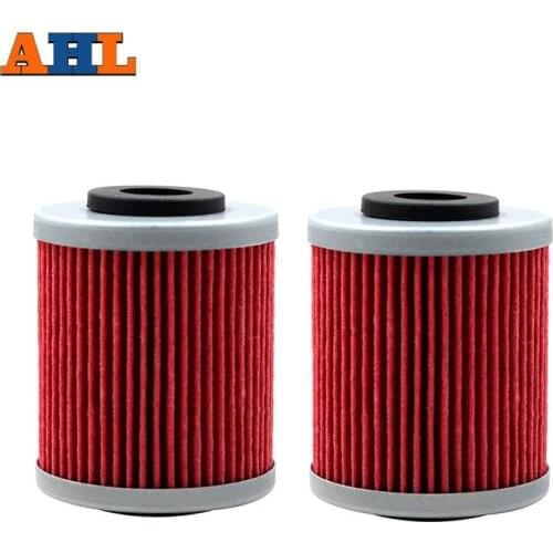 AHL 2pc High Performance Powersports Cartridge Oil Filter for 701 690