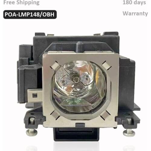 Replacement Original Lamp Projector Bulb with Housing POA-LMP148/ 610-352-7949 For Eiki LC-XB250 LC-WB200 LC-XB250A LC-WB200A