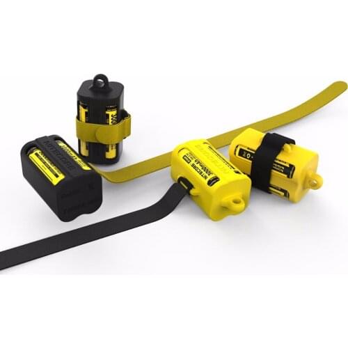 Original Nitecore NBM40 Multi-purpose Portable Battery Magazine Disposal STORAGE BOX 4 x 18650 Protective Carrying Case 4 Colors