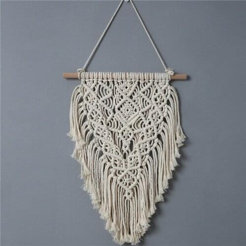 Nordic Handmade Tassel Woven Tapestry Bohemia Homestay Wall Decoration Dorm Room Decor Moroccan Decor