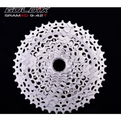 SONNENSCHEIN Mountain Bike Freewheel MTB Bicycle Flywheel for SRAM XD 11 Speed 9-42T 439g Ultralight Cassette Silver K7
