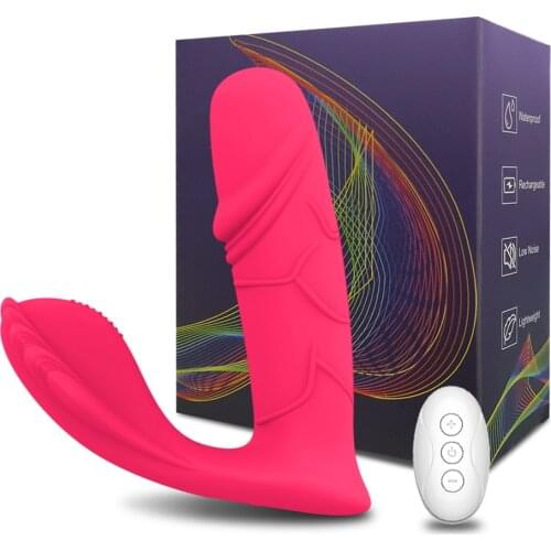 Wireless Thrusting Dildo Vibrator Remote Control for Women G Spot Clitoris Stimulator Sex Toys Erotic Goods For Adults