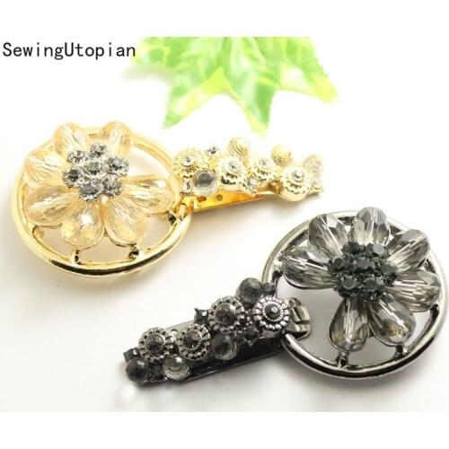 High-End A Diamond Duckbill Buckle Mink Fur Coat Decoration Buttons Multi-Style Double Buttons for Clothing Sewing Buttons