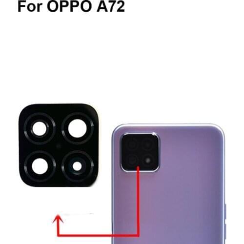 High quality For OPPO A72 Back Rear Camera Glass Lens test good For OPPO A 72 Replacement OPPOA72