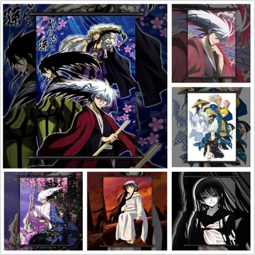 WTQ Nurarihyon No Mago Nura Rikuo Hagoromo Kitsune Anime Canvas Painting Anime Posters Wall Decor Wall Art Picture Home Decor