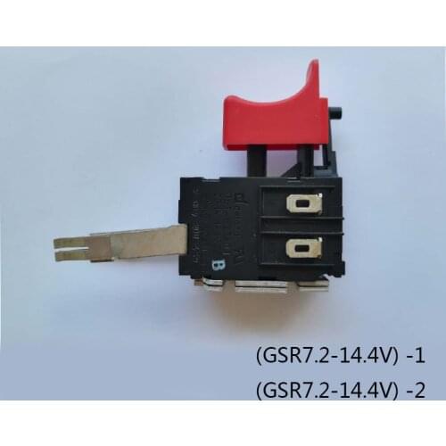 Replacement GSR series Electric hammer Drill Switch for bosch (GSR7.2-14V) -1, (GSR7.2-14.4V)-2 ,Power Tool Accessories