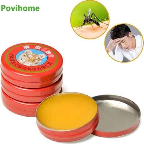 1/5/10/20pcs Red Tiger Balm Cool Cream Essential Oil Refresh Anti-itching Headache Muscle Rub Aches Analgesic Ointment P0059