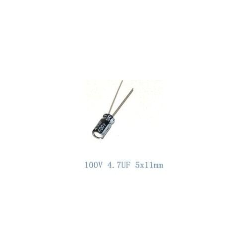 Free shipping 1000pcs/lot 4.7uF 100V 5mm*11mm best quality New origina