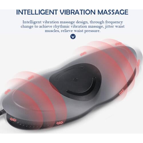 Electric Lumbar Traction Device Treatment Instrument Multi-functional Correction Heating Red Blue Purple Light Therapy Relieve