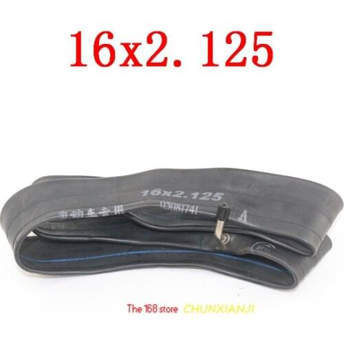 Lightning shipment 16 inch Single wheel self balancing vehicle tyre inner tube 16X2.125 bike butyl rubber inner tube 16*2.125