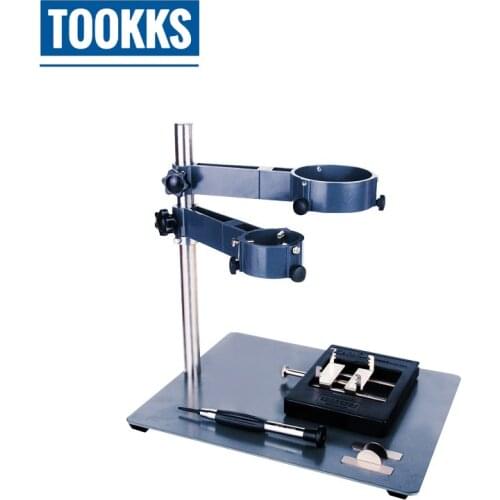 Kaisi F-204 Hot Air Gun Clamp Holder BGA Reballing Station Hot Air Gun Clamp Jig Jig Platform Multifunction Fixture