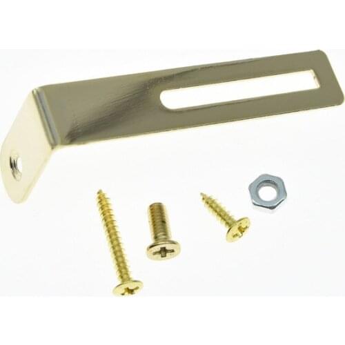 KAISH Pickguard Bracket Scratch Plate Bracket w/ Screws fits LP Guitar
