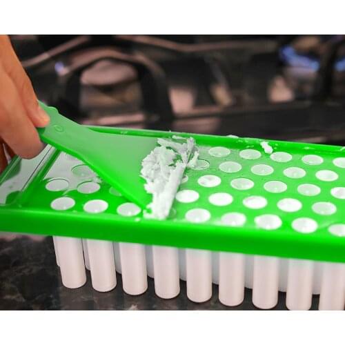 Lip Balm Crafting Kit Includes Lip Balm Pouring Tray & Spatula Set For 50 White 0.15oz (4.25g) lipgloss Tubes