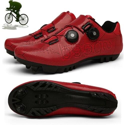 New Mtb Bike Shoes Men And Women Bike Shoes Ultra Light Bike Sports Shoes Self-locking Professional Breathable Sizenew