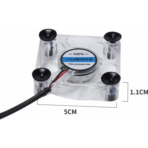 Laptop Cooler Pad Stand Base Cooling Foldable Fan USB Portable Convenient Notebook Cooler Notebook Computer Accessories