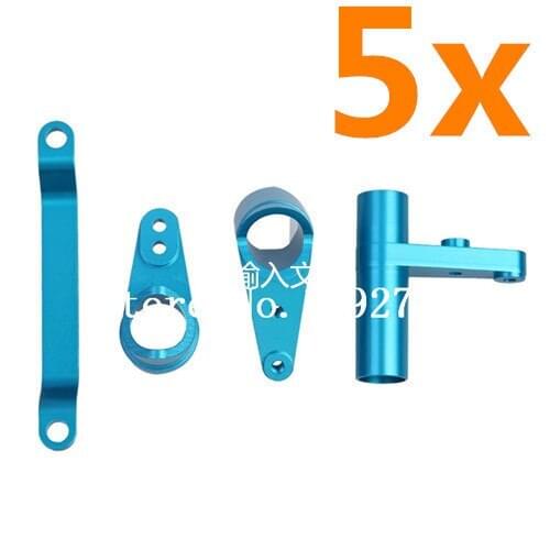 Wholesale 5Sets/Lot HSP 860020 Upgrade Parts Alloy Steering /Saver Complete For RC 1/8 Off Road Monster Truck Nitro Power 94762