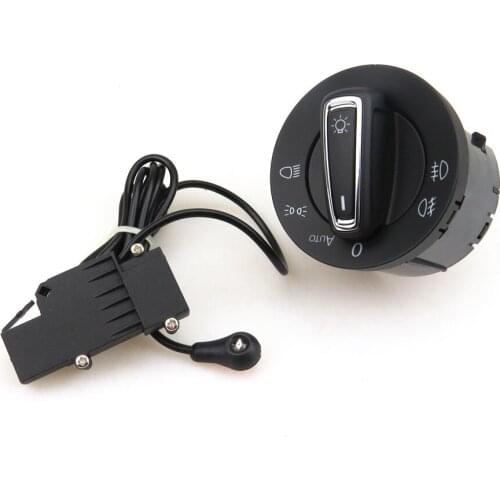 READXT For Golf 7 MK7 VII Chrome Head Light Control Switch With Car Auto Headlight Sensor Module 5GG941431D 5GG 941 431 D