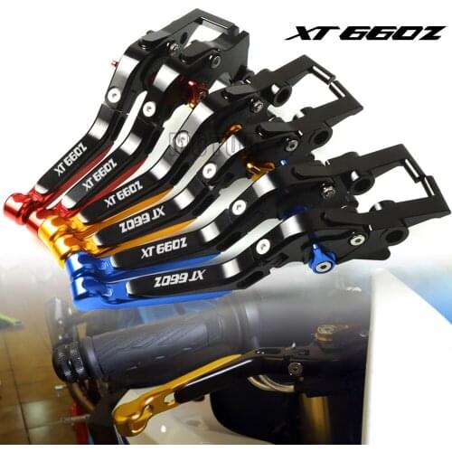 Motorcycle Brake Clutch Levers Adjustable Folding Extendable For Yamaha XT660/XT660X/XT660R/XT660Z 2004-2017 XT 660 XT660/X/R/Z