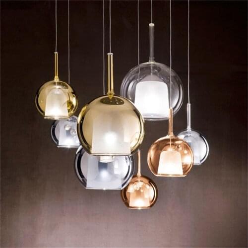 Modern nordic pendant light Glass Led Pendant Lights Designer Penta Glo pendant light Dining Room Bar minimalist pendant light