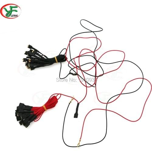 5V 12V illuminated light bulb Led Cable Push Button Wires With 6.3mm Quick Spade Terminal Connector To Arcade Power Supply