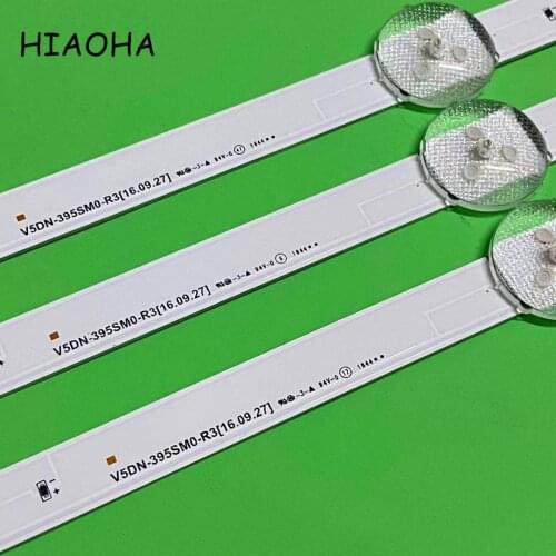 3pcs LED Backlight Strip For UE40J5202 UA40J5200 HG40AE460 UE40J5000 UN40J5200 UE40J5200 UN40J5300AG V5DN-395SM0 395SMO-R2 R3