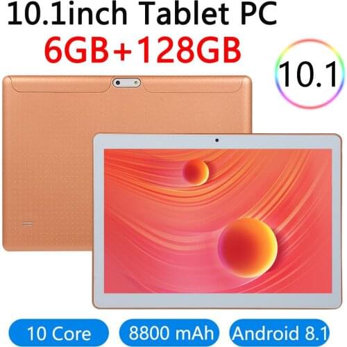 10.1 Inch Android 9.0 Tablet Pc Octa Core 4G LTE Phone CE Brand Dual 4G SIM Google Play WiFi Bluetooth GPS Tablets