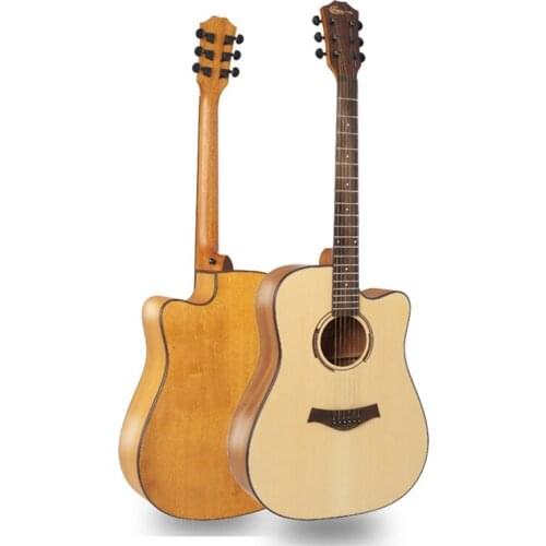 41 inch Acoustic Guitar 6 Strings Guitarra Spruce Folk Guitar Instruments High Quality Professional Music Enthusiast AGT306