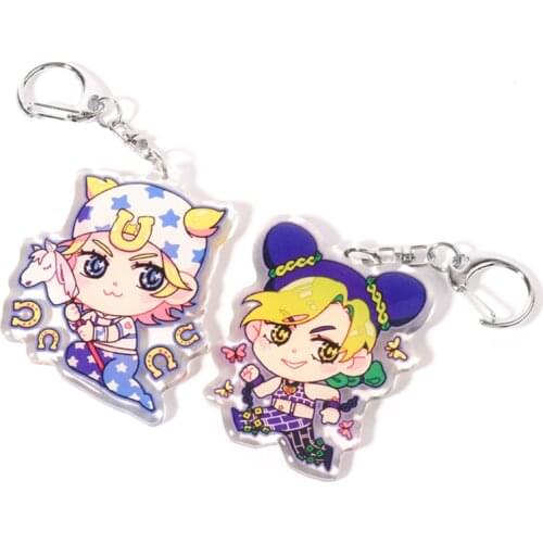 Custom Logo Plastic Keychains Cartoon Photo Customized Anime Charms Hologram Clear Acrylic Personalized Keychain Accessories