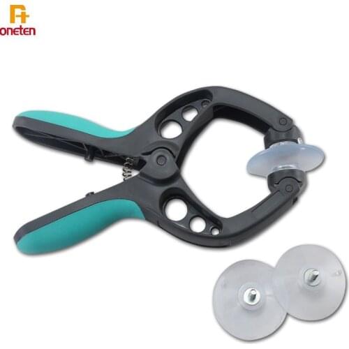 LCD Screen Openning Tool Suction Cup Sucker Opener Double Separation Clamp Plier Tool For iPhone Ipad Huawei Xiaomni