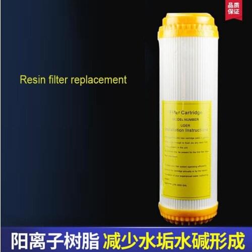 Water Filter Cartridge filled with Ion Exchange Resin Remove Scal/Softening Water Quality